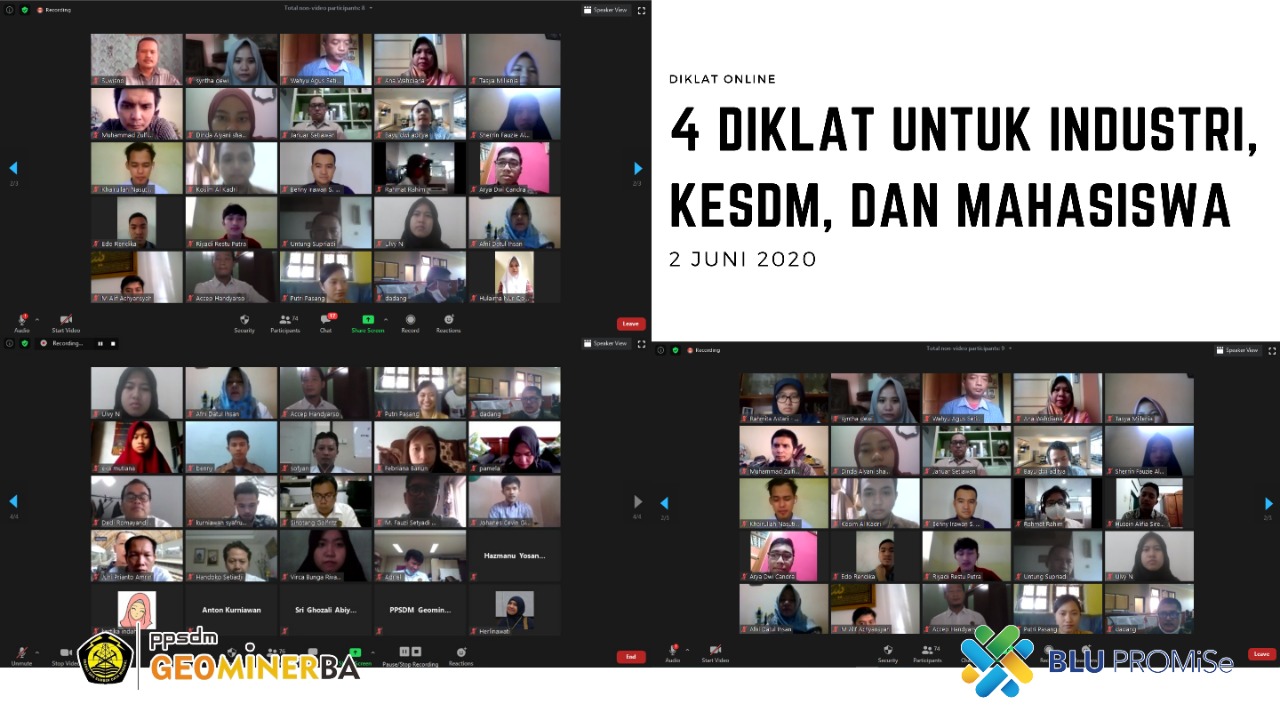 4 Diklat PPSDM Geominerba untuk Industri, Internal, dan Mahasiswa