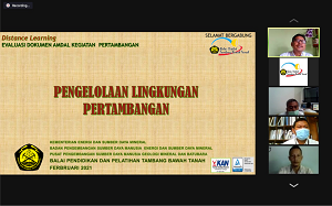 BDTBT adakan Diklat Evaluasi Dokumen AMDAL Pertambangan
