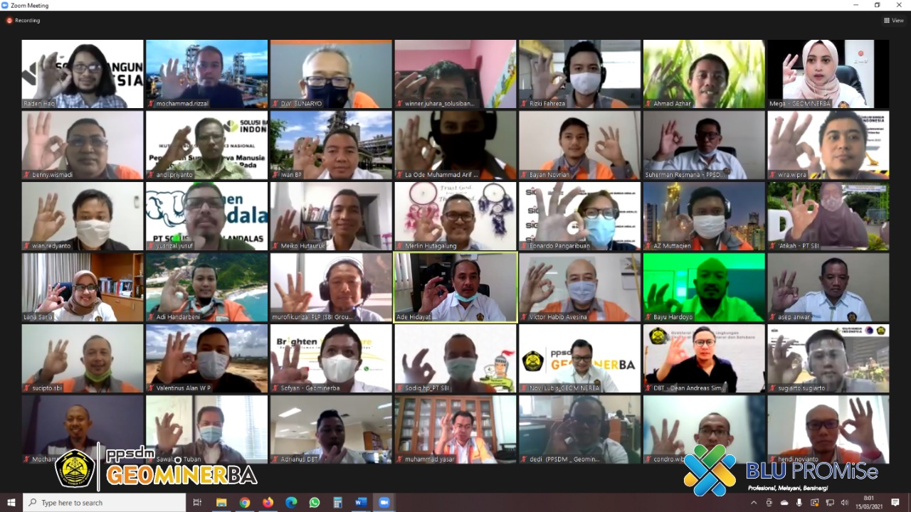 Diklat implementasi SMKP hasil kerja sama PPSDM Geominerba dan PT Solusi Bangun Indonesia