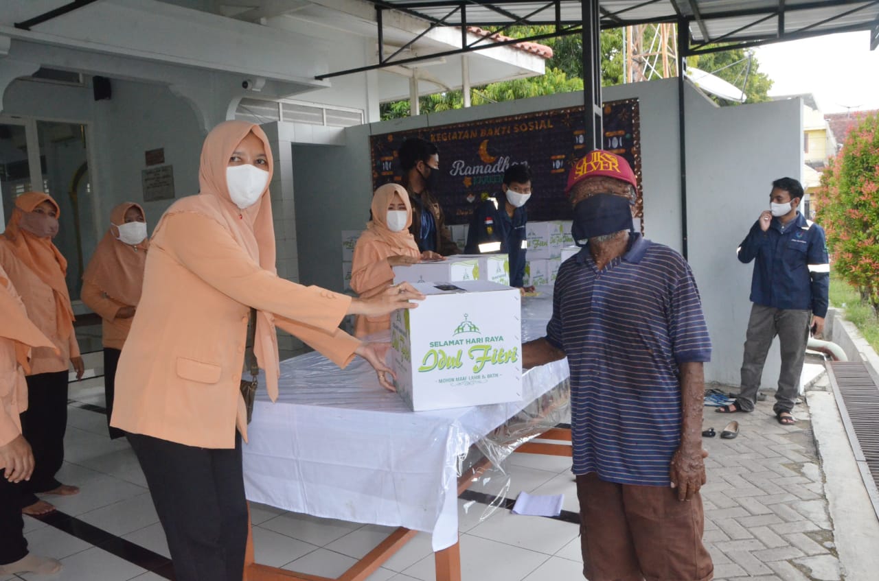 DWP dan BDI PEM Akamigas Berbagi Berkah di Bulan Ramadhan