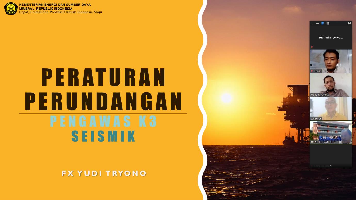 Improve Kualitas Pengawas HSE Seismik, PPSDM Migas Pastikan Mutu Pekerja Sektor Hulu Migas