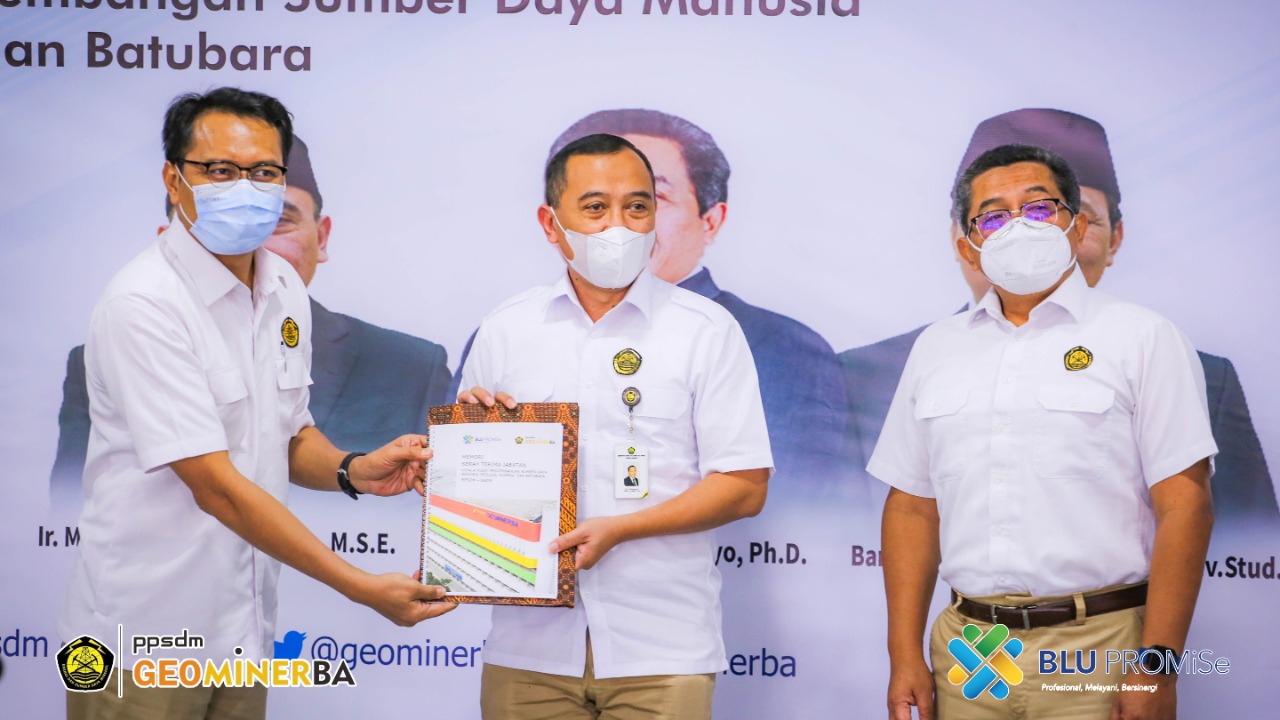 Jabatan Kepala PPSDM Geominerba Resmi Diserahterimakan