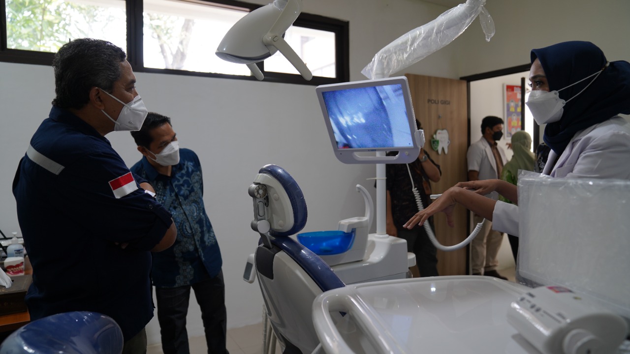 KEPALA BPSDM ESDM KUNJUNGI KLINIK ASRI MEDIKA DI PPSDM KEBTKE