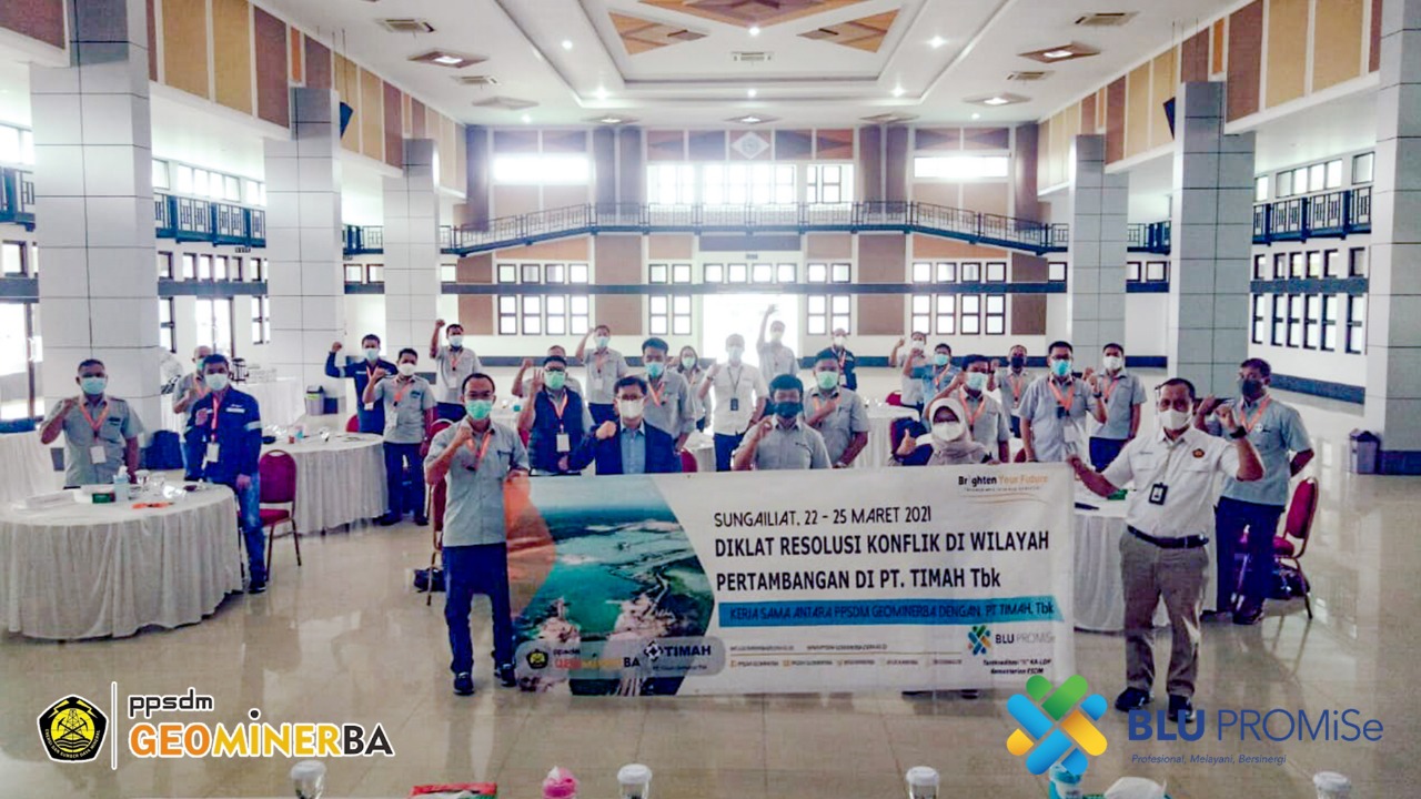 Kerja sama PPSDM Geominerba dan PT Timah Mencetak SDM Berkompeten Terkait Konflik Pertambangan