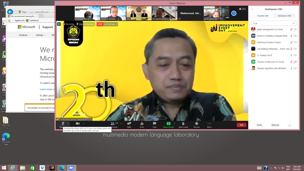 KESDM HARUS MENGAWASI PERIZINAN SEKTOR ESDM SEBAGAI IMBAS IMPLEMENTASI UU CIPTA KERJA