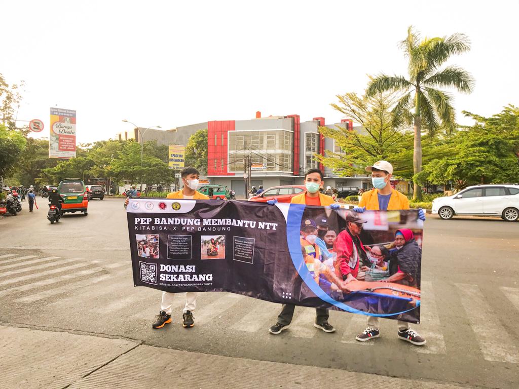 Mahasiswa PEP Bandung Galang Dana Bantu Korban Bencana NTT