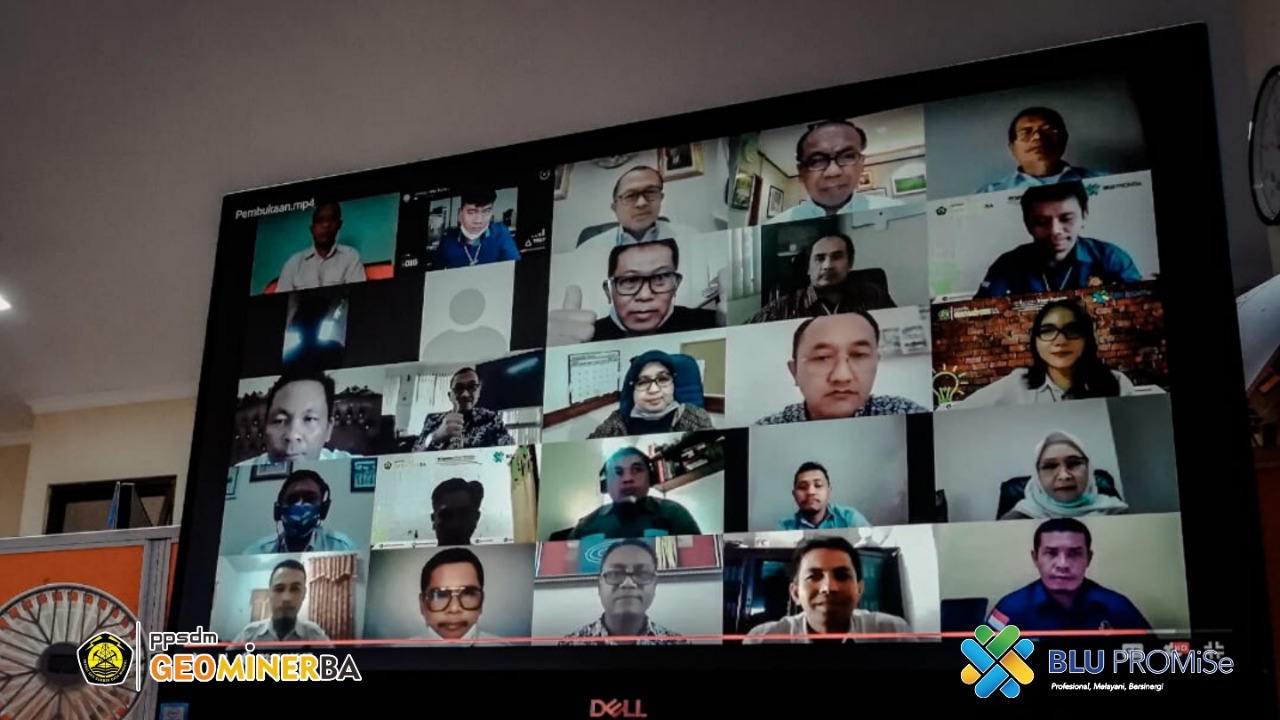 Masih Online, PPSDM Geominerba Gelar Bimtek Khusus Inspektur Tambang