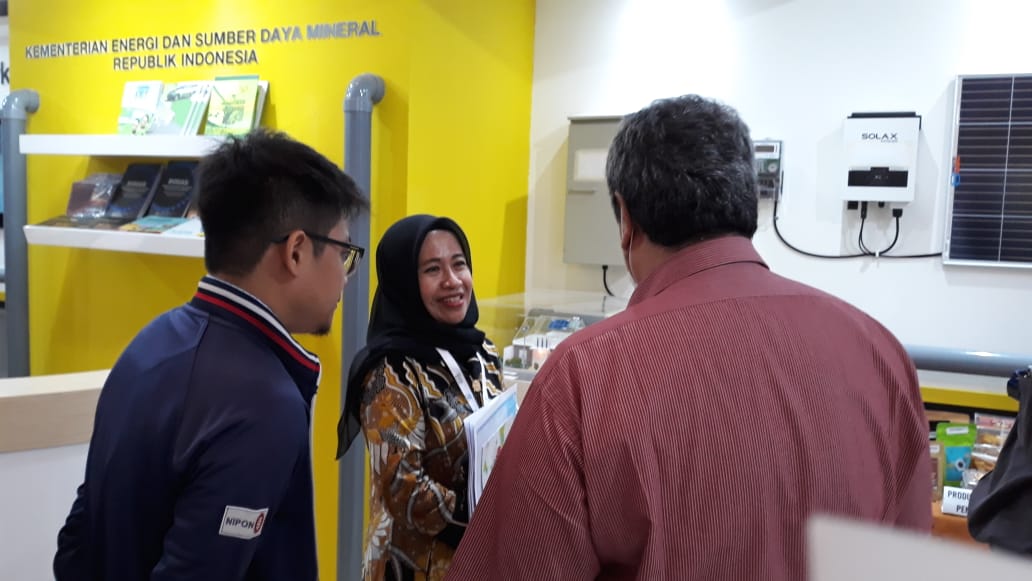 Pameran Indo EBTKE Conex, BPSDM ESDM Kenalkan Diklat dan Sertifikasi