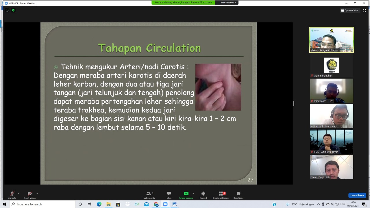 Peduli Dengan Bahaya Gas H2S, Exxonmobile Cepu Limited Ikutkan Pekerjanya Pelatihan di PPSDM Migas