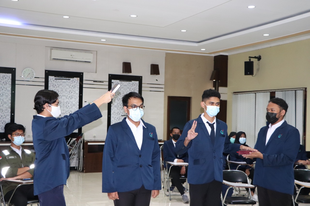 PEM Akamigas Lantik Pengurus BEM, DPM, HIMA, dan UKM