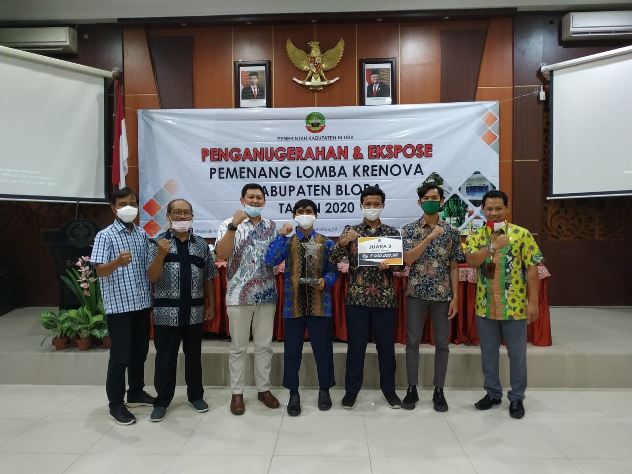 PEM Akamigas Raih Juara 3 di Krenova 2020 Kab. Blora