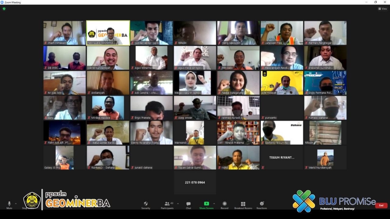 Perdana, Uji Penyegaran Juru Ledak bagi pemegang KIM diselenggarakan PPSDM Geominerba