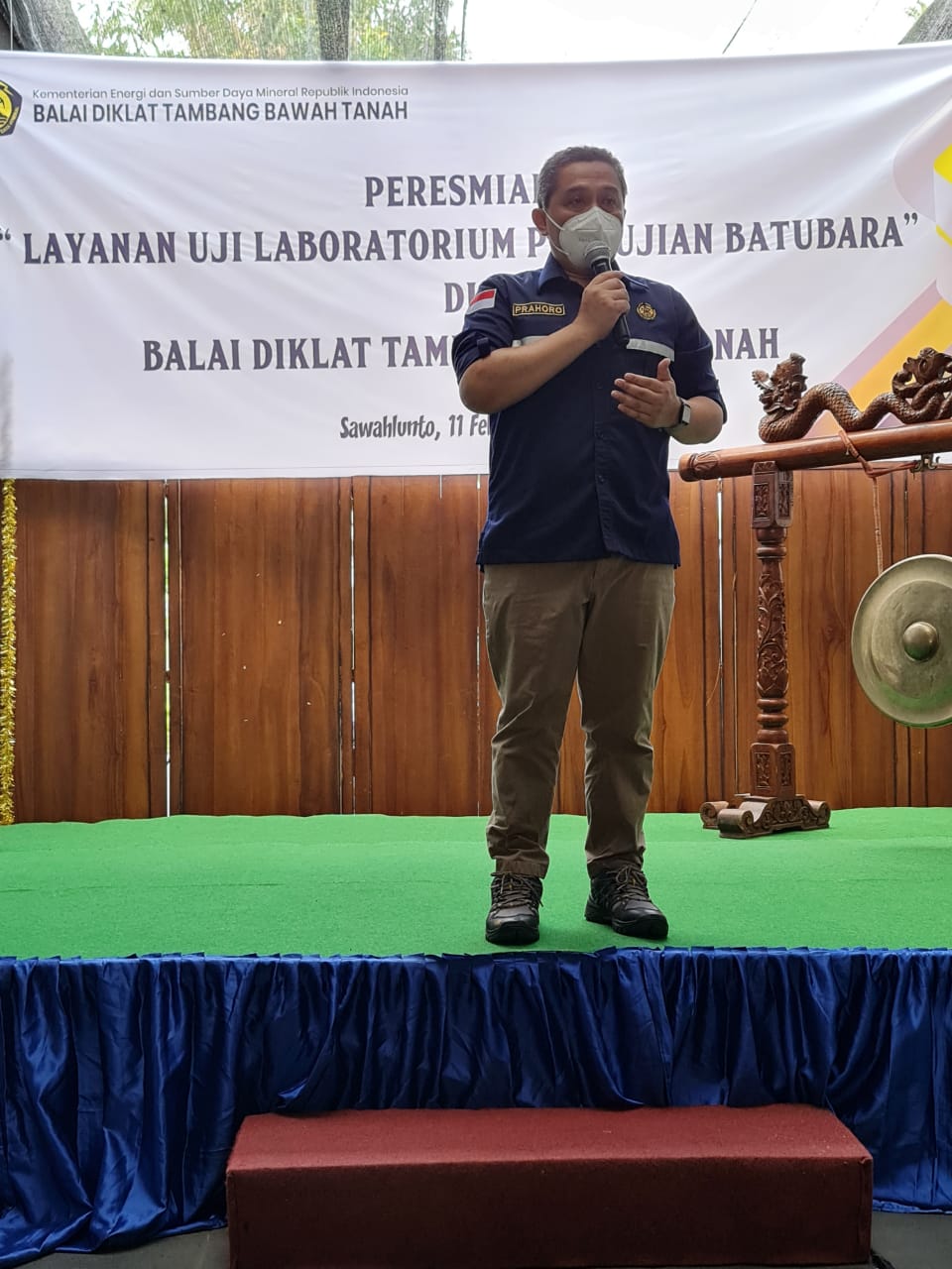 Peresmian Layanan Uji Laboratorium Pengujian Batubara BDTBT