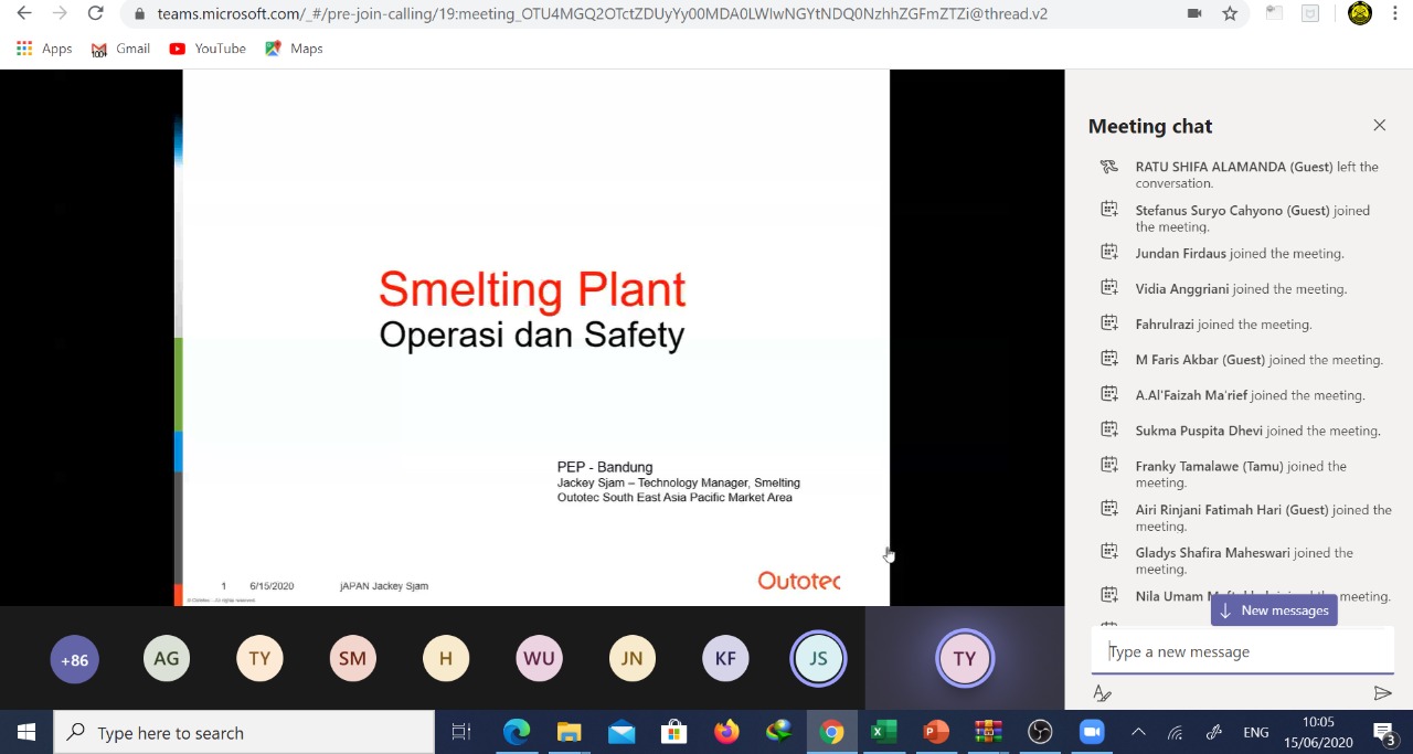 Politeknik Energi dan Pertambangan Bandung Mengajak Untuk Mengenali Teknologi Smelter melalui Webinar One Day With Expert