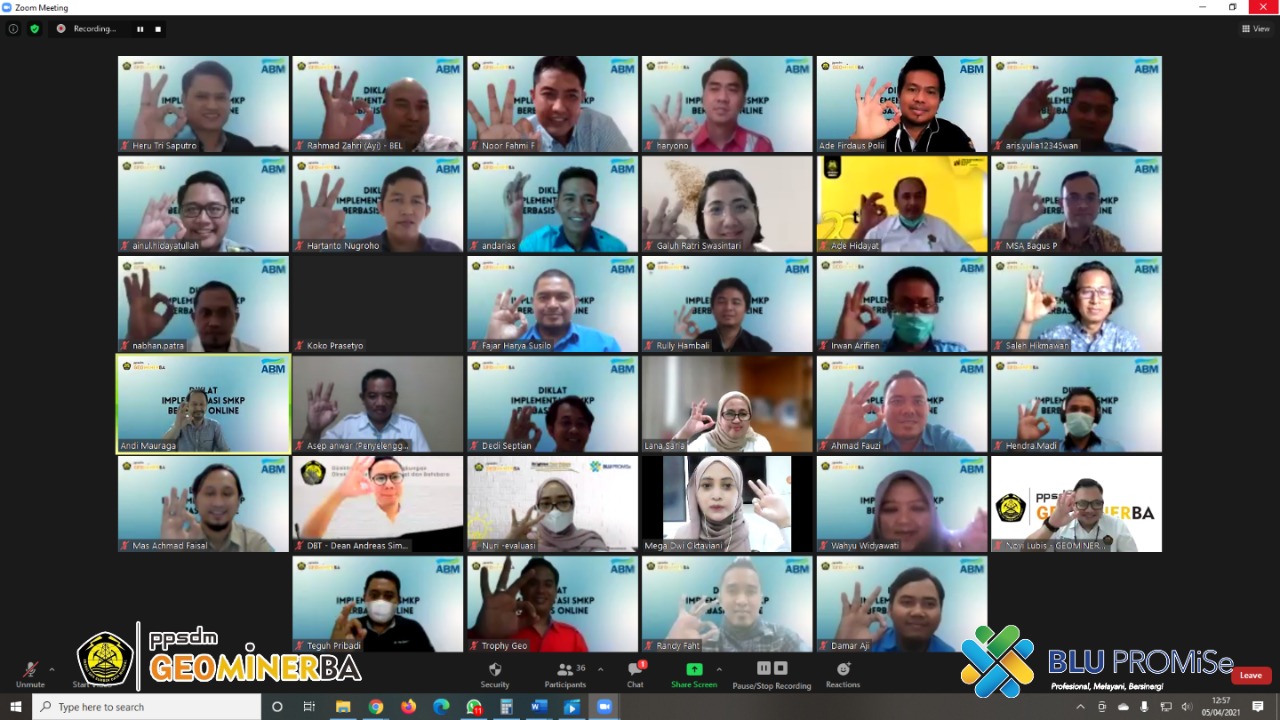 PPSDM Geominerba dan ABM Group Kembali Lakukan Kerja Sama Selenggarakan Diklat Implementasi SMKP