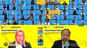PPSDM Geominerba dan PPSDM Aparatur Bekali CPNS Pemda Kabupaten Pati Melalui Pelatihan Dasar CPNS