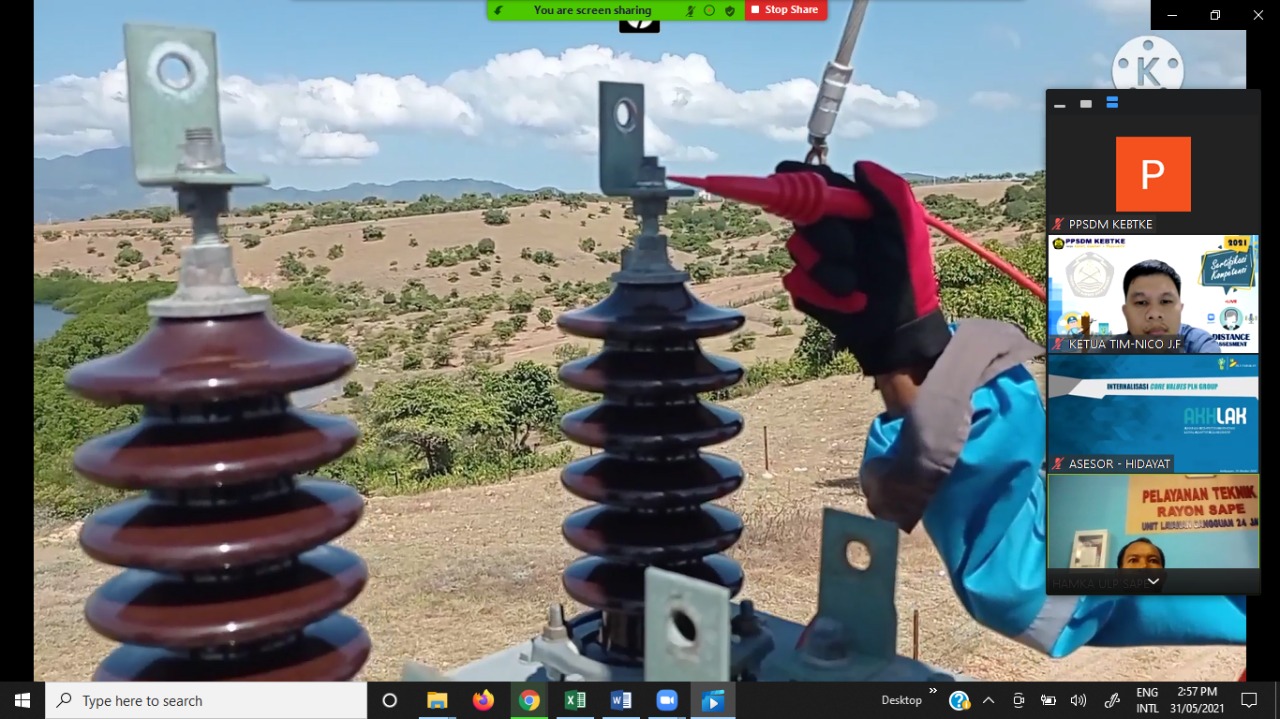 PPSDM KEBTKE LAKUKAN UJI KOMPETENSI TENAGA TEKNIK DI LINGKUNGAN PT. PLN T AREA BIMA 