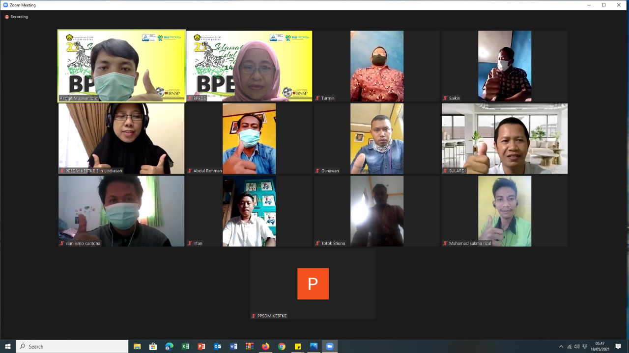 PPSDM KEBTKE SELENGGARAKAN PELATIHAN PEMBANGUNAN INSTALASI PEMANFAATAN TENAGA LISTRIK TM DAN TR