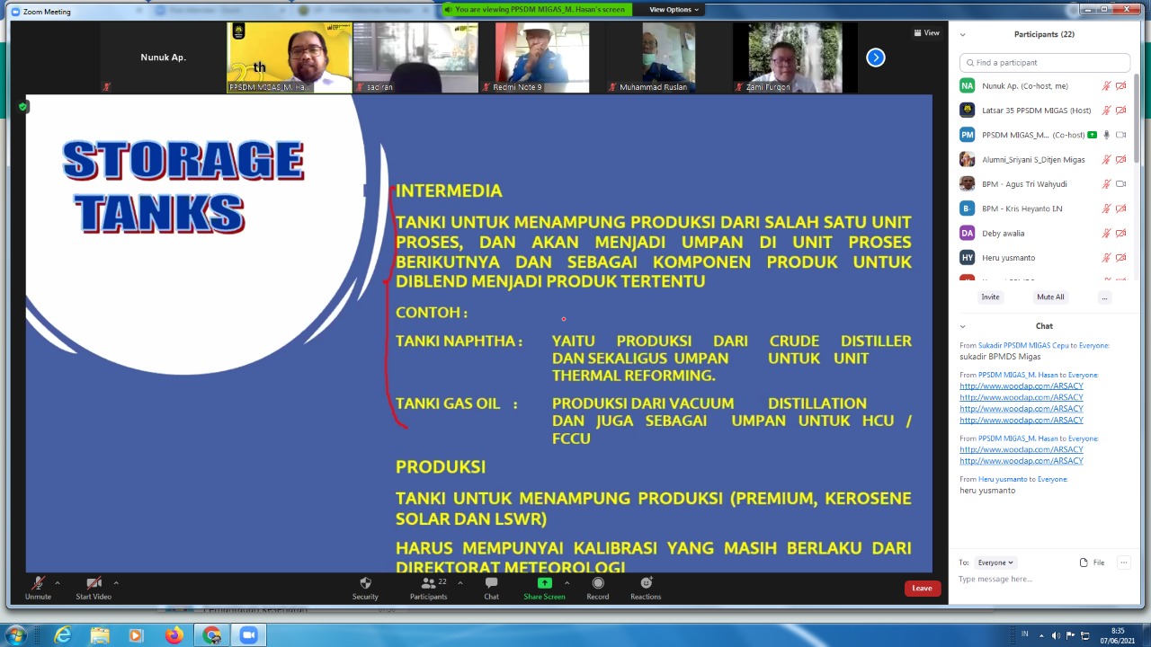 PPSDM Migas Gelar Pelatihan Basic Petroleum Measurement Metode API MPMS dan ASTM