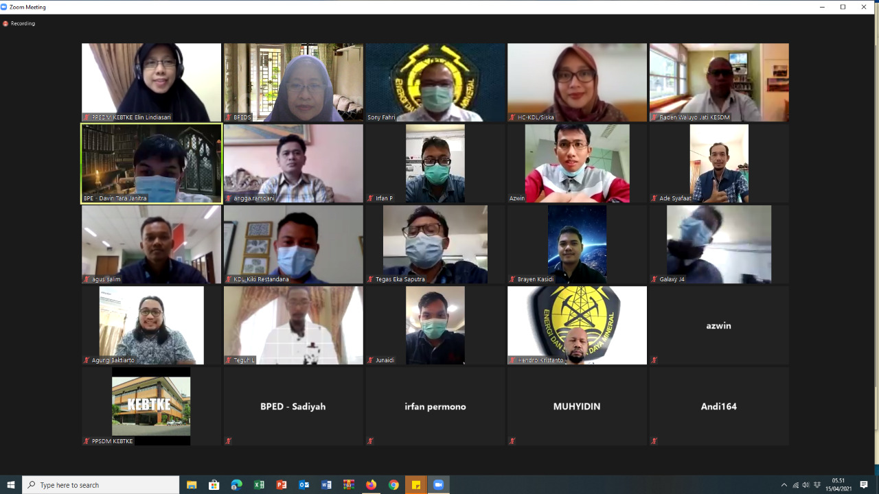 PT KDL KIRIM TENAGA TEKNIK PENGOPERASIAN DAN PEMELIHARAAN PLTS DI PPSDM KEBTKE