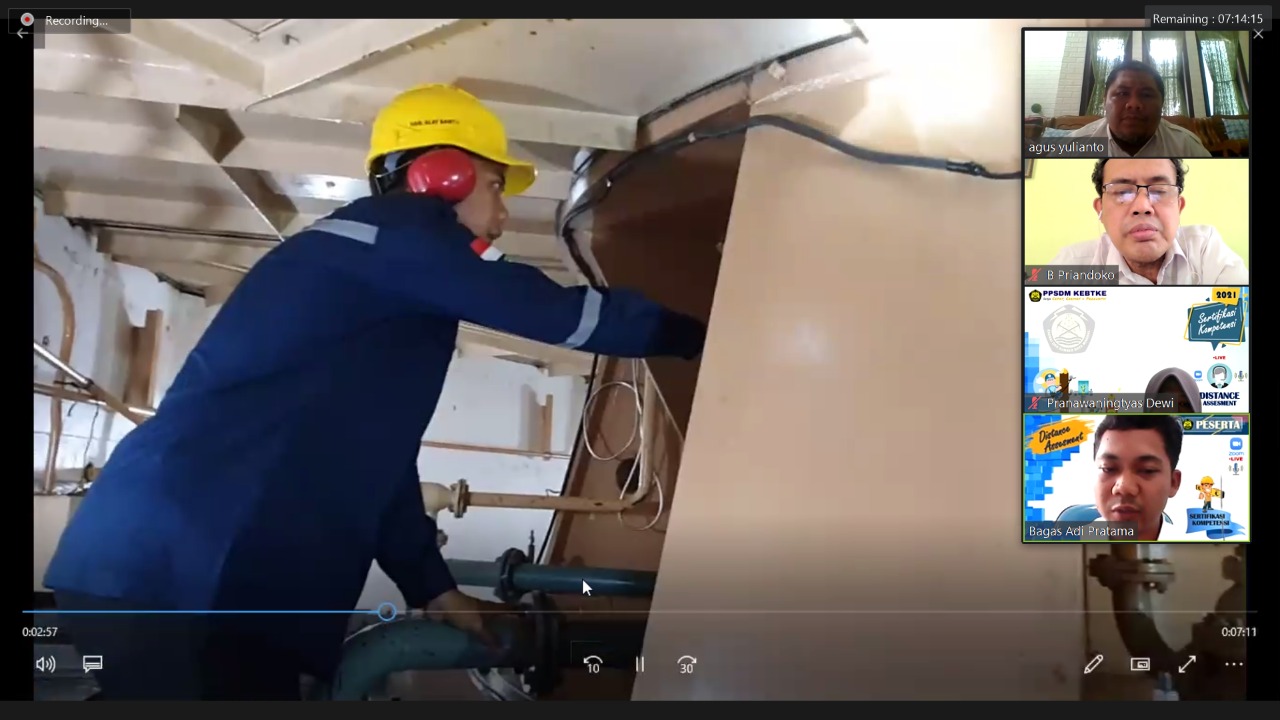 RATUSAN SDM PT. PLN WILAYAH SUMBAGSEL SERTIFIKASI TENAGA TEKNIK DI PPSDM KEBTKE