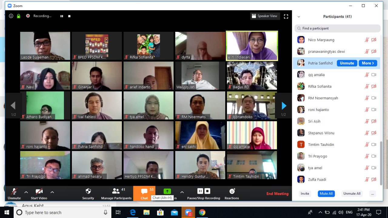 SHARING SESSION SARANA PENGEMBANGAN KAPASITAS SDM PPSDM KEBTKE