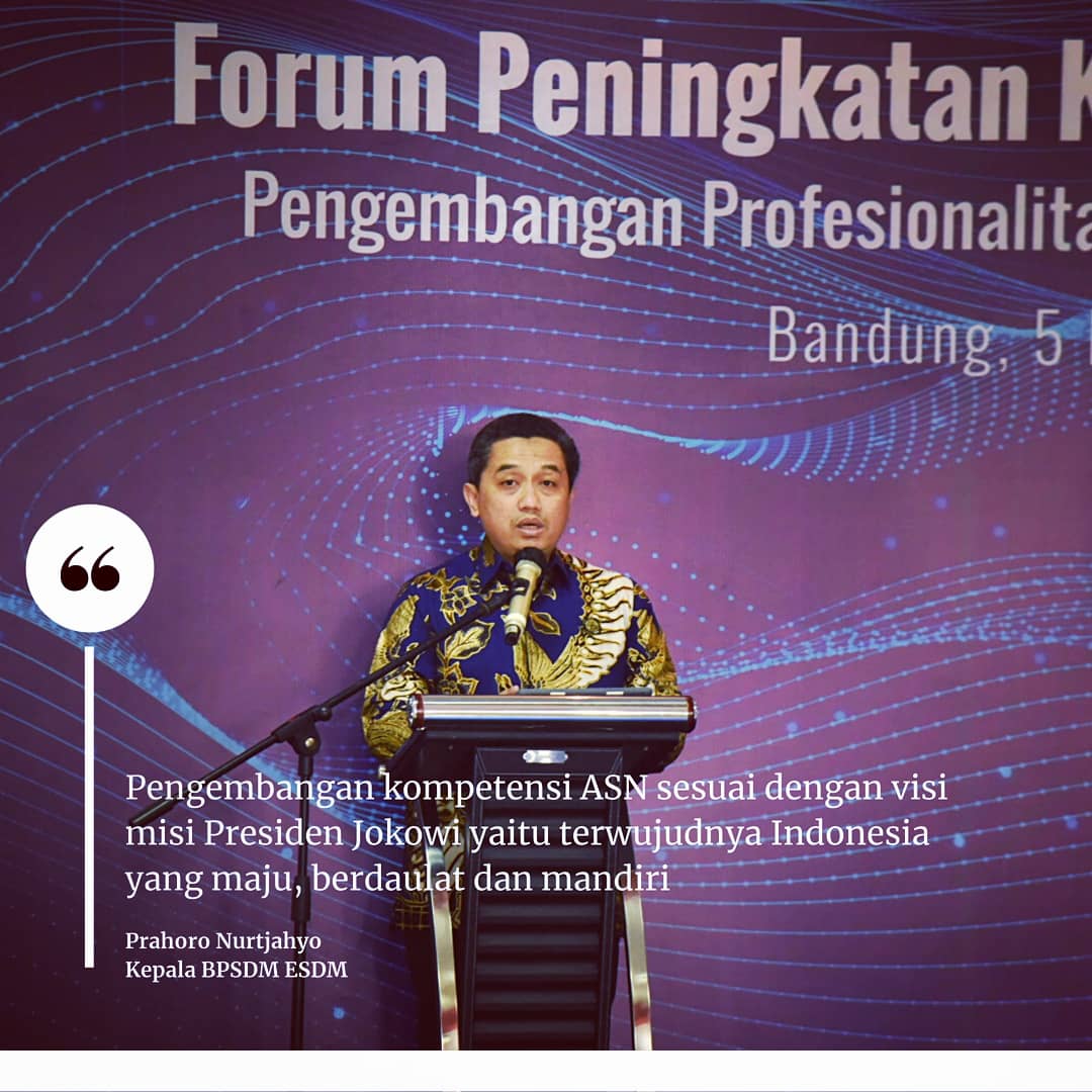 Siap Hadapi New Normal, ASN Kementerian ESDM Tingkatkan Kapabilitas