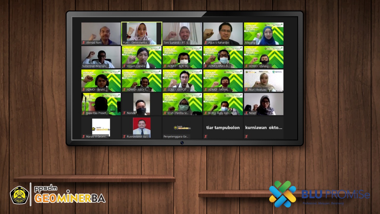 Siapkan Pengawas Operasional Pertama yang Kompeten, PT Saptaindra Sejati Gandeng PPSDM Geominerba Gelar Diklat