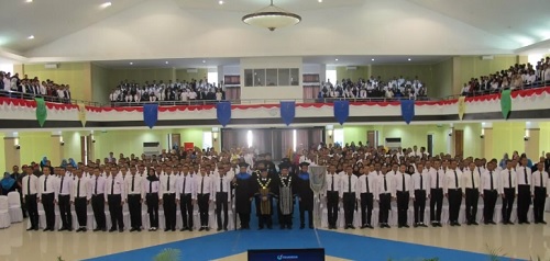 Sidang Terbuka Pelantikan Mahasiswa Baru PEM Akamigas Tahun Akademik 2019/2020