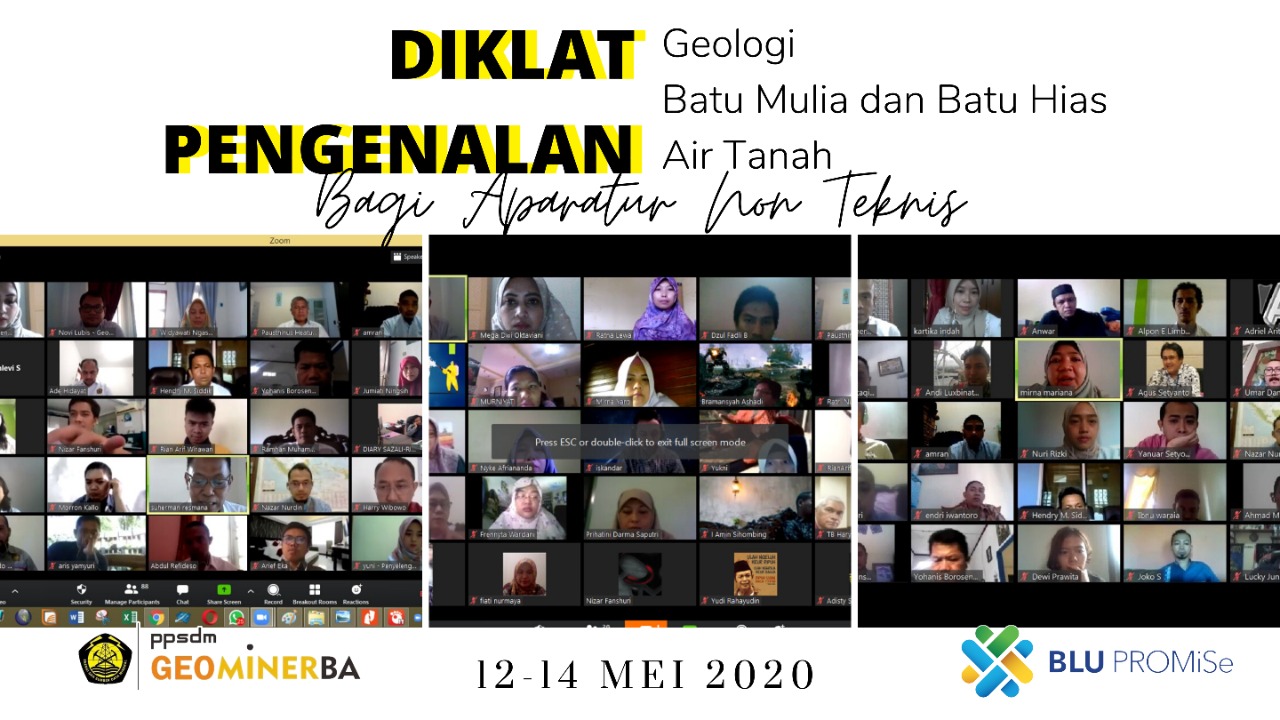 Tiga Diklat Sekaligus Untuk Internal KESDM