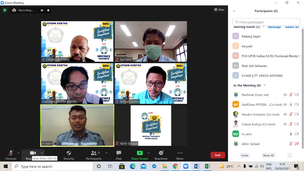 TINGKATKAN KOMPETENSI TENAGA TEKNIK MELALUI UJI KOMPETENSI DI PPSDM KEBTKE