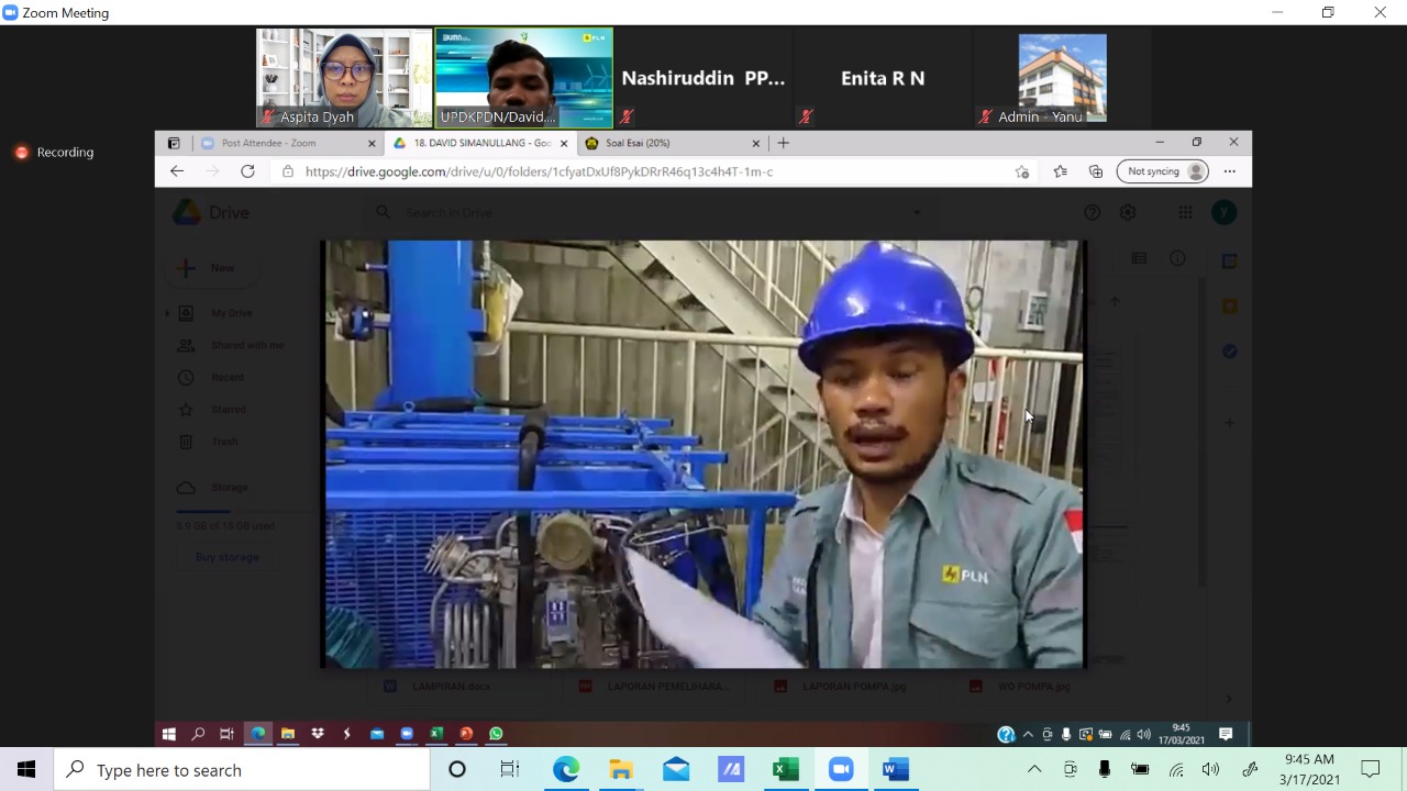 Uji Kompetensi Tenaga Teknik Bidang Ketenagalistrikan Bersama PPSDM KEBTKE