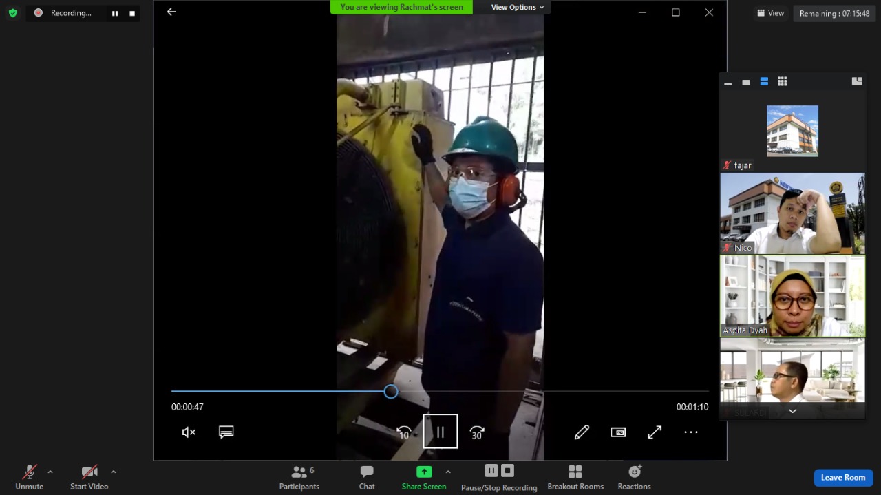 UJI KOMPETENSI TENAGA TEKNIK PEMBANGKIT LISTRIK TENAGA TEKNIK BIDANG KETENAGALISTRIKAN BERSAMA PPSDM KEBTKE