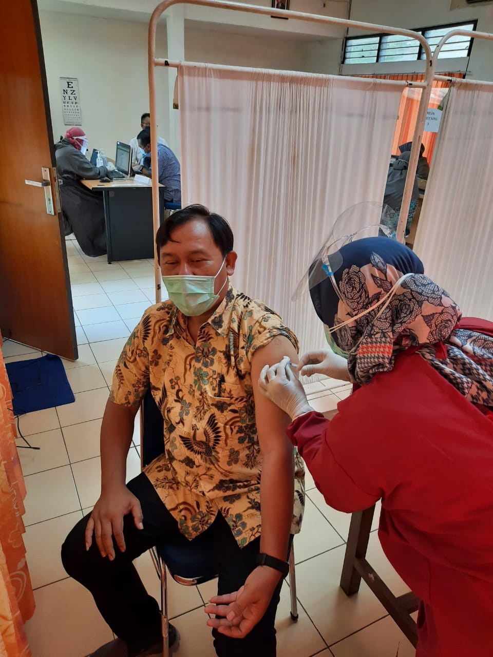 Vaksinasi Covid-19 Dosis II Sukses Dilaksanakan untuk Pegawai PPSDM Migas