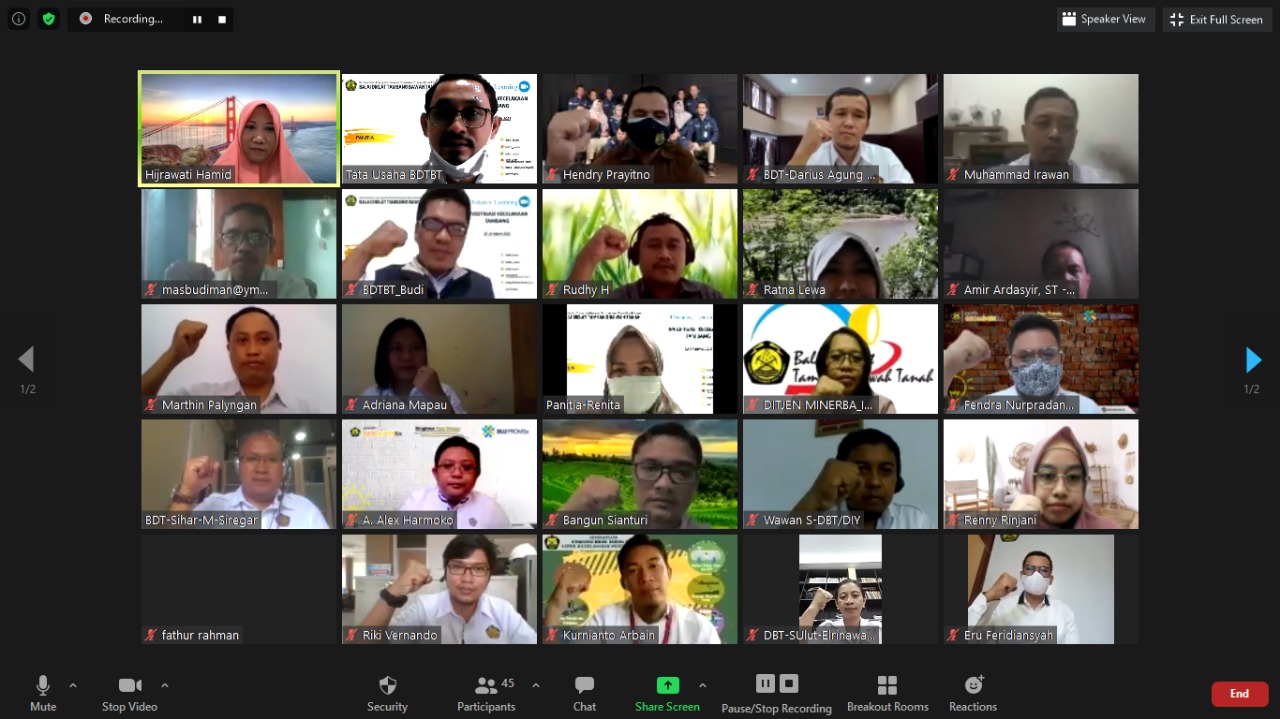 Wujudkan Investigator yang Handal,  BDTBT adakan Diklat Investigasi Kecelakaan Tambang