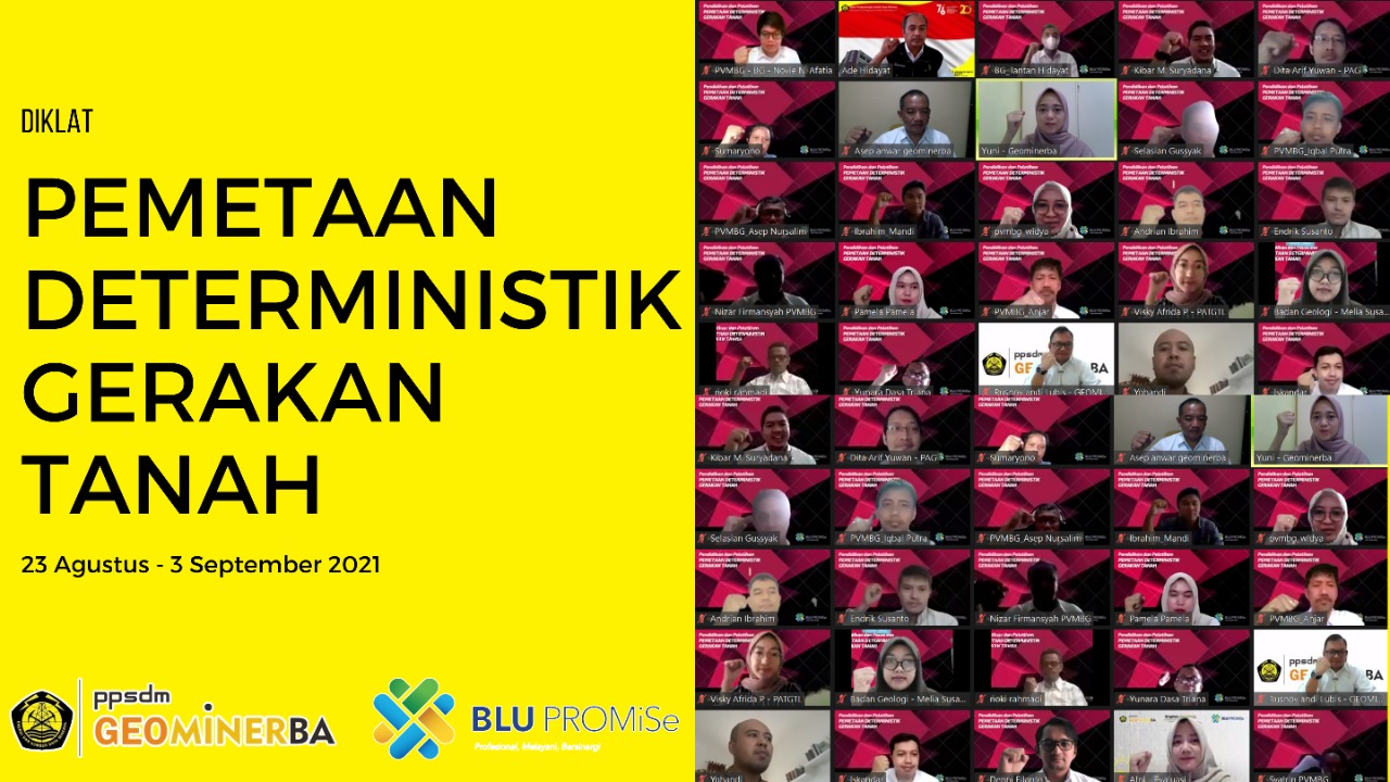 ASN Badan Geologi Tingkatkan Kompetensi Melalui Diklat Pemetaan Deterministik Gerakan Tanah