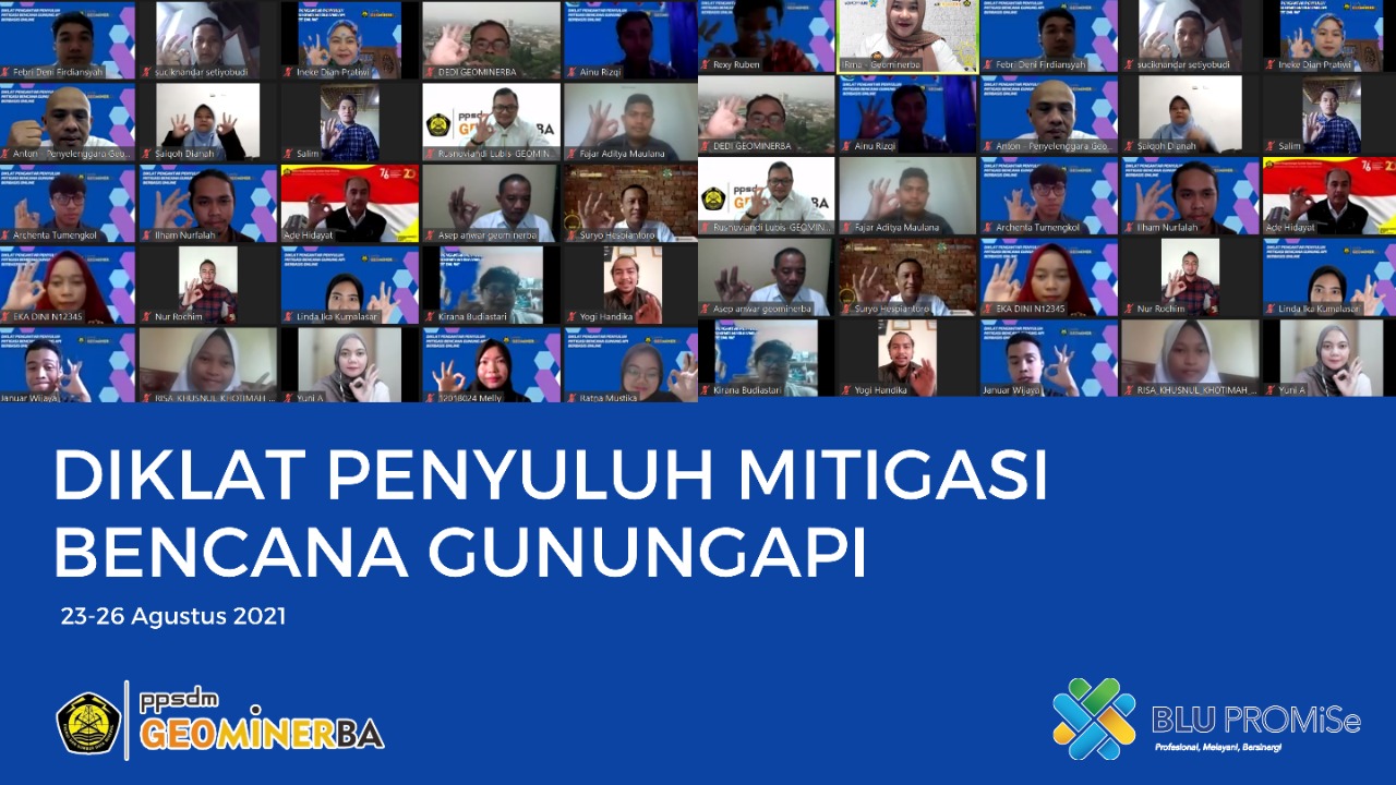 PPSDM Geominerba Siapkan Ketersediaan Penyuluh Mitigasi Bencana Gunung Api