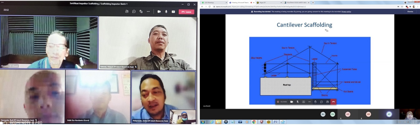 PPSDM Migas dan ConocoPhillips Ciptakan Awareness Pengendalian dan Pemeliharaan Scaffolding