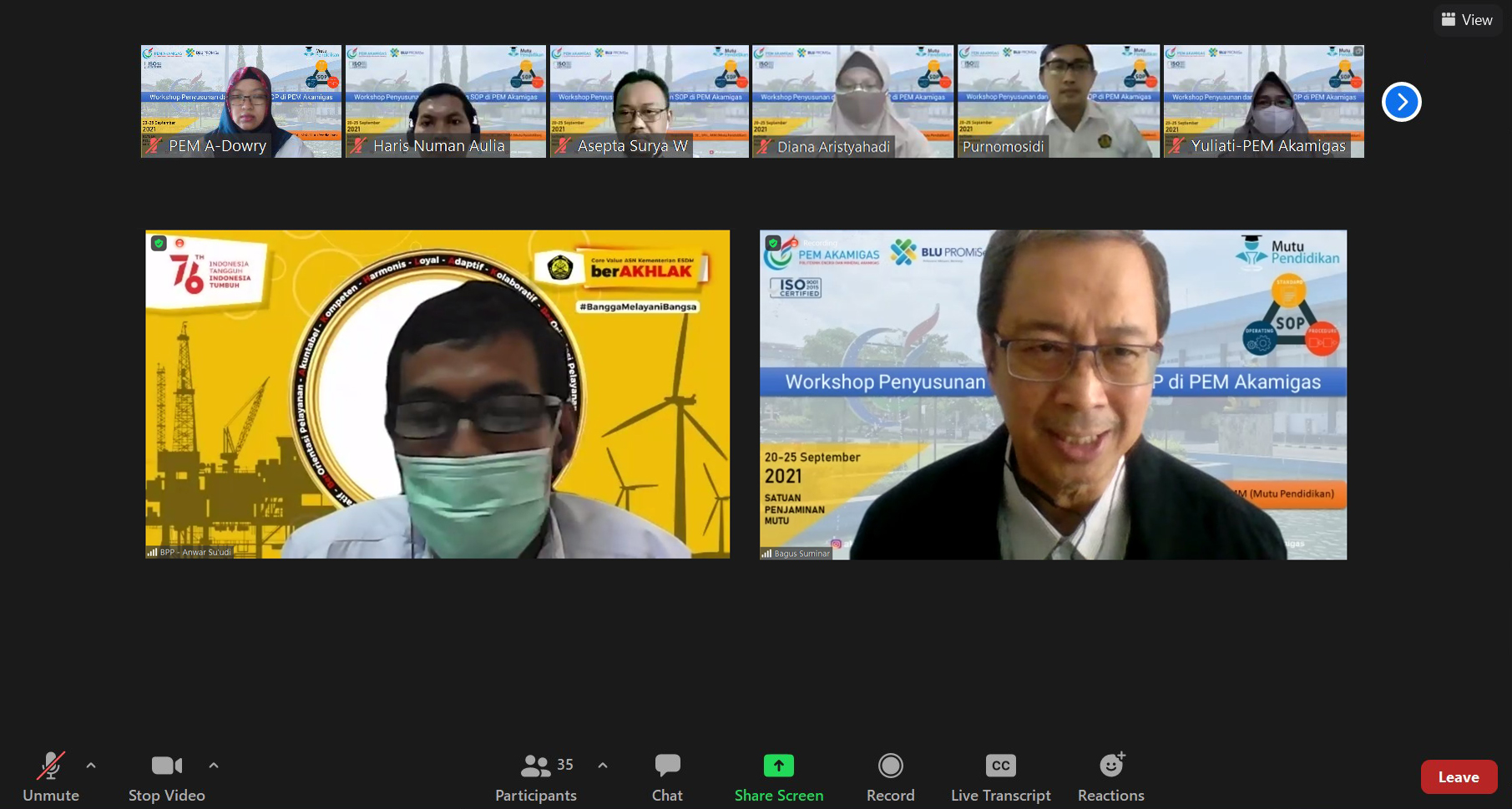 SOP PEM Akamigas Lancar dengan Mutu Pendidikan