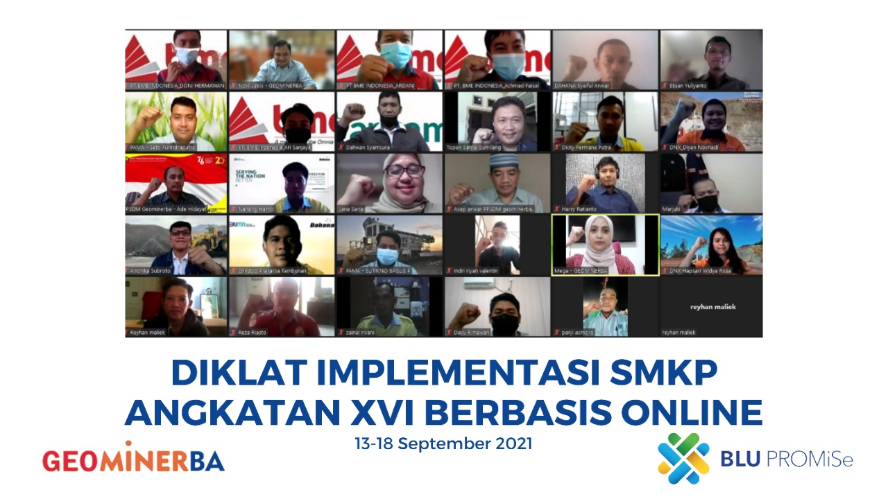 Gelaran Diklat Implementasi SMKP Angkatan XVI