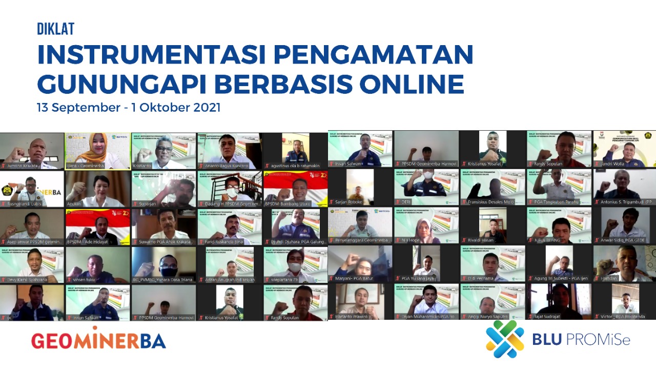 Diklat Instrumentasi Pengamatan Gunung Api bagi Pengamat Gunungapi