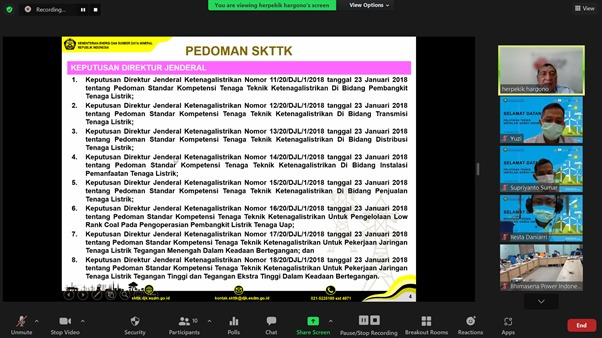 PEMBANGUNAN PEMASANGAN DAN PEMELIHARAAN JARINGAN TRANSMISI TEGANGAN TINGGI PELATIHAN BERSAMA PPSDM KEBTKE