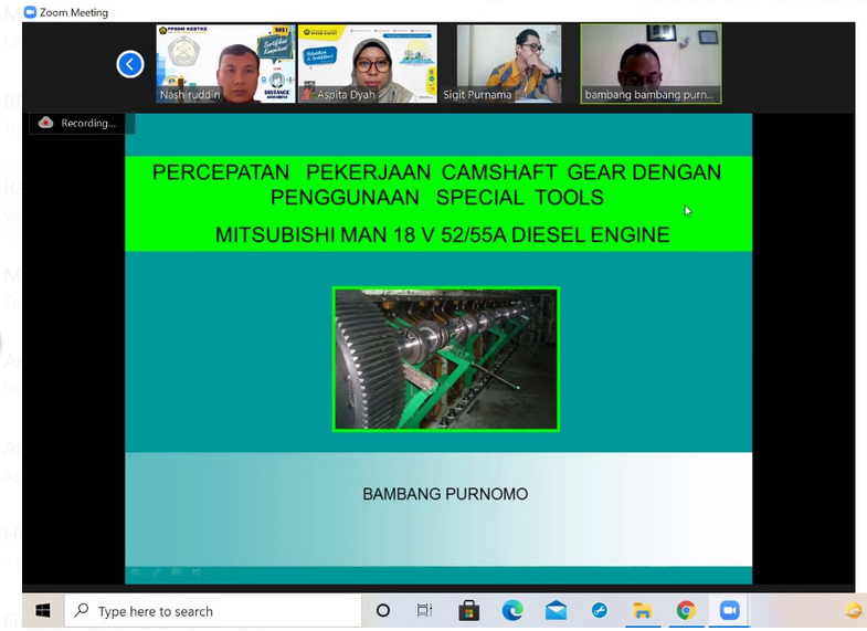 TENAGA TEKNIK DAPATKAN LEGALITAS PROFESINYA BERSAMA PPSDM KEBTKE