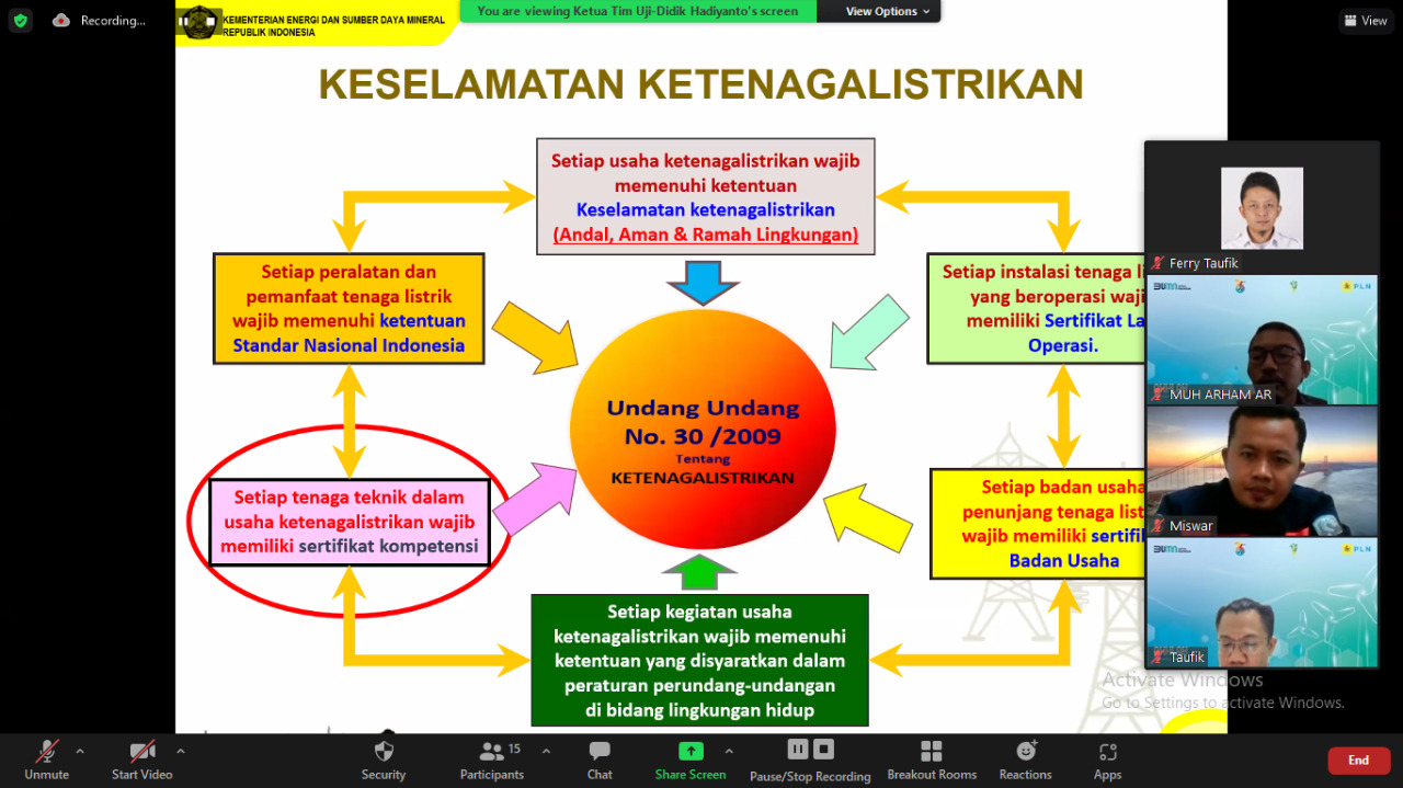 TINGKATKAN SINERGI SDM YANG KOMPETEN MELALUI SERTIFIKASI BERSAMA PPADM KEBTKE