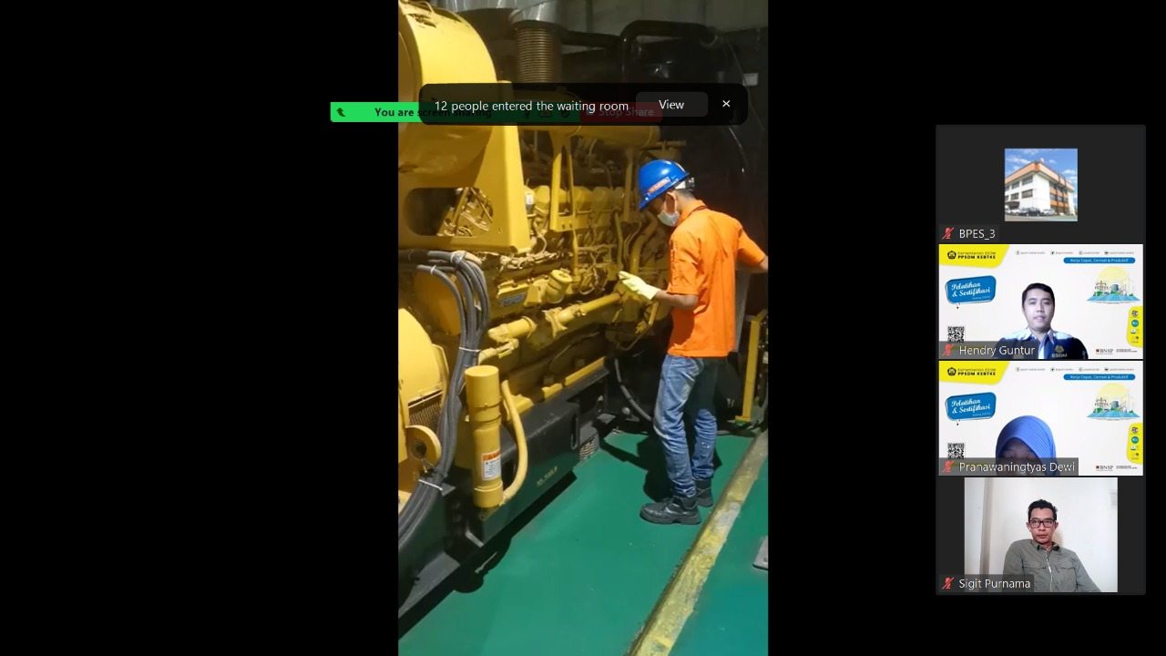 PPSDM KEBTKE GELAR SERTIFIKASI BAGI TENAGA TEKNIK PENGOPERASIN PLTD DAN BANGSANG PLTS