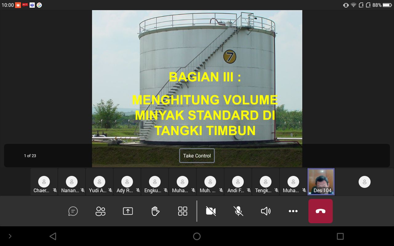 PPSDM Migas Adakan Pelatihan Petugas Pengukur Tangki Tahap 2 bersama PT Pertamina Patra Niaga