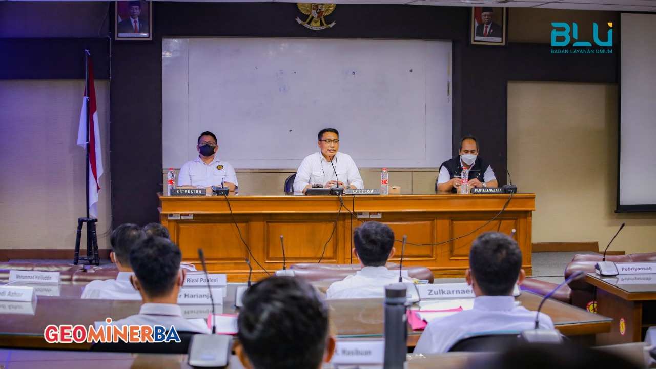 Kepala PPSDM Geominerba Resmi Buka Diklat Juru Ledak Kelas 2