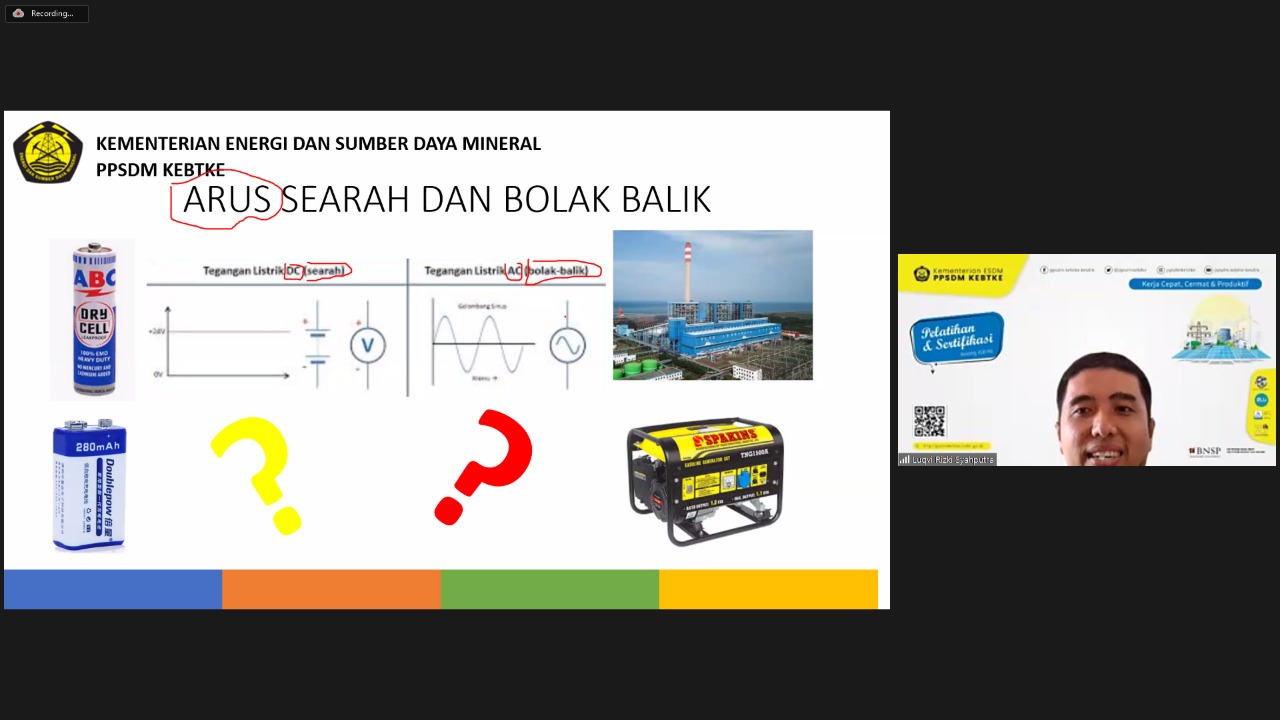 Penyelenggaraan Pelatihan Teknis Dasar-Dasar Pengoperasian Pembangkit Listrik Tenaga Diesel