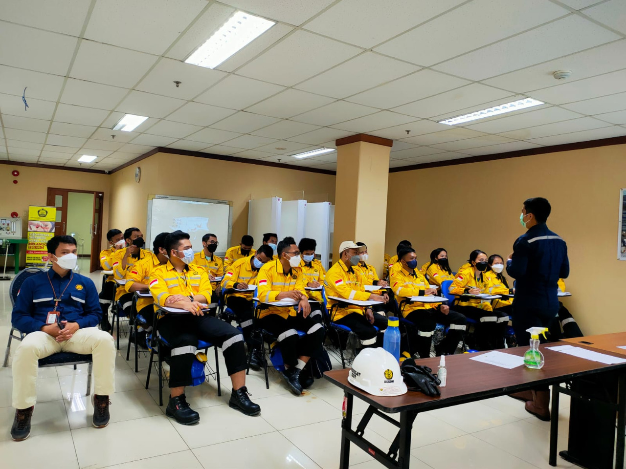 Pratikum Utility Program Studi Teknologi Metalurgi Mahasiwa/I PEP Bandung di PPSDM KEBTKE