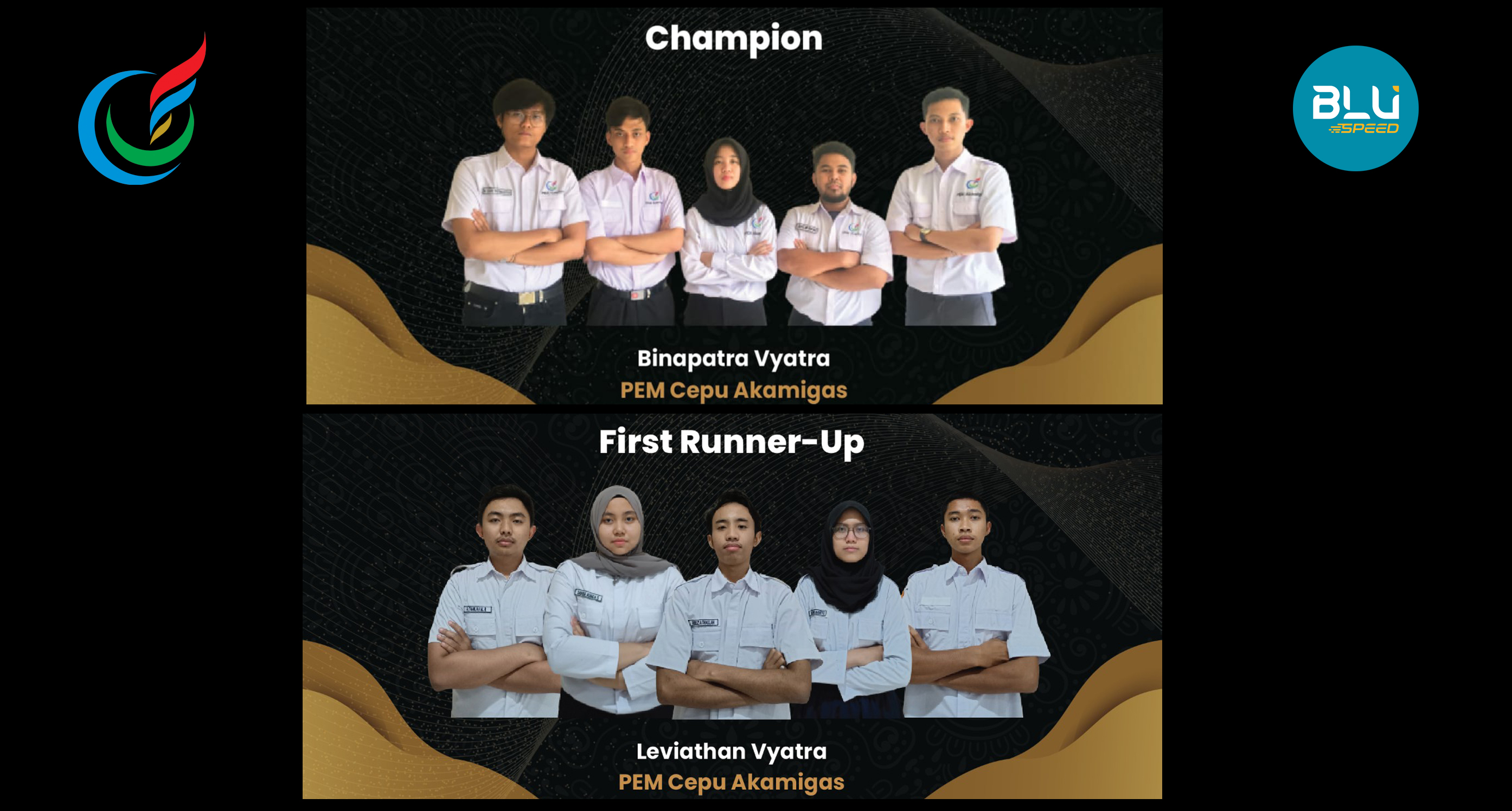 Juara 1 dan 2 Dipersembahkan untuk PEM Akamigas melalui OCEANO 2021